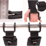 Maxbell 1 PAIR WEIGHT LIFTING POWER HOOKS WRIST GRIPS SUPPORT STRAPS GYM HOOK GLOVES 2 Hook