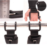 Maxbell 1 PAIR WEIGHT LIFTING POWER HOOKS WRIST GRIPS SUPPORT STRAPS GYM HOOK GLOVES 2 Hook