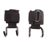 Maxbell 1 PAIR WEIGHT LIFTING POWER HOOKS WRIST GRIPS SUPPORT STRAPS GYM HOOK GLOVES 2 Hook