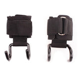 Maxbell 1 PAIR WEIGHT LIFTING POWER HOOKS WRIST GRIPS SUPPORT STRAPS GYM HOOK GLOVES 2 Hook