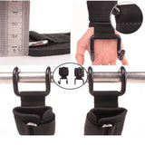 Maxbell 1 PAIR WEIGHT LIFTING POWER HOOKS WRIST GRIPS SUPPORT STRAPS GYM HOOK GLOVES 2 Hook