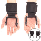 Maxbell 1 PAIR WEIGHT LIFTING POWER HOOKS WRIST GRIPS SUPPORT STRAPS GYM HOOK GLOVES 2 Hook