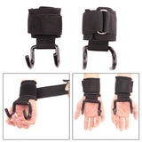 Maxbell 1 PAIR WEIGHT LIFTING POWER HOOKS WRIST GRIPS SUPPORT STRAPS GYM HOOK GLOVES 2 Hook
