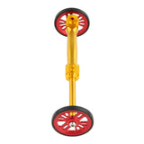 Maxbell Maxbell Folding Bike Easy Wheels Extension Rod for Brompton Bike Gold red