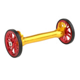 Maxbell Maxbell Folding Bike Easy Wheels Extension Rod for Brompton Bike Gold red