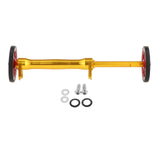 Maxbell Maxbell Folding Bike Easy Wheels Extension Rod for Brompton Bike Gold red
