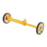 Maxbell Maxbell Folding Bike Easy Wheels Extension Rod for Brompton Bike Gold bright color