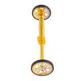 Maxbell Maxbell Folding Bike Easy Wheels Extension Rod for Brompton Bike Gold bright color