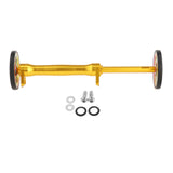 Maxbell Maxbell Folding Bike Easy Wheels Extension Rod for Brompton Bike Gold bright color
