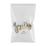 Maxbell Maxbell Folding Bike Easy Wheels Extension Rod for Brompton Bike Gold bright color
