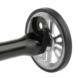 Maxbell Maxbell Folding Bike Easy Wheels Extension Rod for Brompton Bike Black titanium