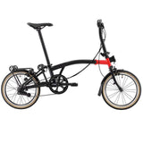 Maxbell Maxbell Folding Bike Easy Wheels Extension Rod for Brompton Bike Black titanium