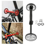 Maxbell Maxbell Folding Bike Easy Wheels Extension Rod for Brompton Bike Black titanium