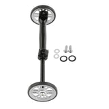 Maxbell Maxbell Folding Bike Easy Wheels Extension Rod for Brompton Bike Black titanium