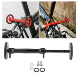 Maxbell Maxbell Folding Bike Easy Wheels Extension Rod for Brompton Bike Black titanium