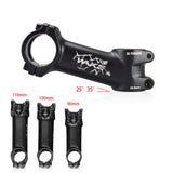 Maxbell Maxbell 31.8 Bike Stem Lightweight Short Handlebar Stem Road Bike 25 Degree 90mm