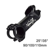 Maxbell Maxbell 31.8 Bike Stem Lightweight Short Handlebar Stem Road Bike 25 Degree 90mm