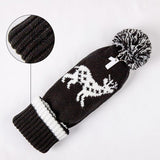 Maxbell Maxbell 3pcs Golf Wood Headcover Durable Elk Pattern Driver Protect Guard Parts