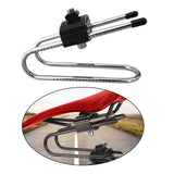 Maxbell Bike Shock Absorber Bicycle Saddle Suspension for Mountain Road Bike Silver - Aladdin Shoppers