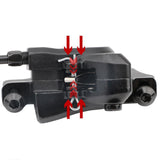 Maxbell Maxbell Hydraulic Disc Brake Set Mountain Perfect Option for LP Litepro Folding Bike 1 Pair and Disc