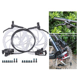 Maxbell Maxbell Hydraulic Disc Brake Set Mountain Perfect Option for LP Litepro Folding Bike 1 Pair and Disc