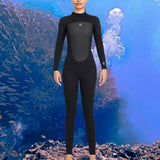 Maxbell Premium 3mm Wetsuit Thermal Back Zip Scuba Swimsuit L Woman Black - Aladdin Shoppers