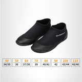 Maxbell Maxbell Neoprene 3mm Wetsuit Boots Shoes Rubber Sole Kayak Surf Diving Snorkeling Black 43 to 44