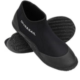 Maxbell Maxbell Neoprene 3mm Wetsuit Boots Shoes Rubber Sole Kayak Surf Diving Snorkeling Black 43 to 44