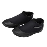 Maxbell Maxbell Neoprene 3mm Wetsuit Boots Shoes Rubber Sole Kayak Surf Diving Snorkeling Black 43 to 44