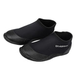 Maxbell Maxbell Neoprene 3mm Wetsuit Boots Shoes Rubber Sole Kayak Surf Diving Snorkeling Black 43 to 44