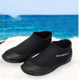 Maxbell Maxbell Neoprene 3mm Wetsuit Boots Shoes Rubber Sole Kayak Surf Diving Snorkeling Black 43 to 44