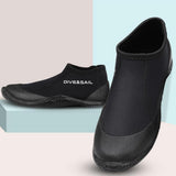 Maxbell Maxbell Neoprene 3mm Wetsuit Boots Shoes Rubber Sole Kayak Surf Diving Snorkeling Black 43 to 44
