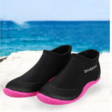 Maxbell Maxbell Neoprene 3mm Wetsuit Boots Shoes Rubber Sole Kayak Surf Diving Snorkeling Black Pink 36