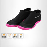 Maxbell Maxbell Neoprene 3mm Wetsuit Boots Shoes Rubber Sole Kayak Surf Diving Snorkeling Black Pink 39