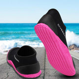 Maxbell Maxbell Neoprene 3mm Wetsuit Boots Shoes Rubber Sole Kayak Surf Diving Snorkeling Black Pink 39