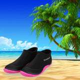 Maxbell Maxbell Neoprene 3mm Wetsuit Boots Shoes Rubber Sole Kayak Surf Diving Snorkeling Black Pink 39