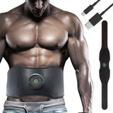 Maxbell Maxbell Abdominal Abs Muscle Toning Trainer Fitness Belt for Home Battery Powered