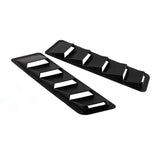 Maxbell Maxbell Car Hood Vent Scoop Air Flow Intake Louver Vents Bonnet Cover Black