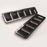 Maxbell Maxbell Car Hood Vent Scoop Air Flow Intake Louver Vents Bonnet Cover Black