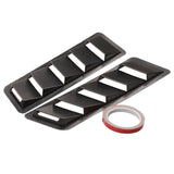 Maxbell Maxbell Car Hood Vent Scoop Air Flow Intake Louver Vents Bonnet Cover Black