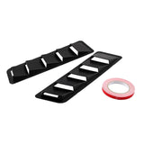Maxbell Maxbell Car Hood Vent Scoop Air Flow Intake Louver Vents Bonnet Cover Black