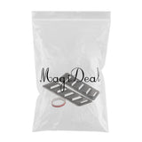 Maxbell Maxbell Car Hood Vent Scoop Air Flow Intake Louver Vents Bonnet Cover Black