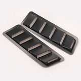 Maxbell Maxbell Car Hood Vent Scoop Air Flow Intake Louver Vents Bonnet Cover Black