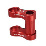 Maxbell Maxbell Folding Bike Bar Bicycle Double Stem Handlebar Aluminum Conversion Red