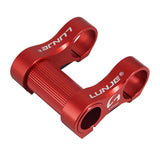 Maxbell Maxbell Folding Bike Bar Bicycle Double Stem Handlebar Aluminum Conversion Red