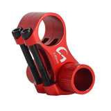 Maxbell Maxbell Folding Bike Bar Bicycle Double Stem Handlebar Aluminum Conversion Red