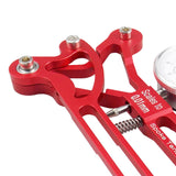 Maxbell Maxbell Bike Spoke Tension Meter Deluxe Bicycle Spoke Tensiometer Watch Wheel Tool Red Mechanical