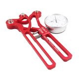 Maxbell Maxbell Bike Spoke Tension Meter Deluxe Bicycle Spoke Tensiometer Watch Wheel Tool Red Mechanical