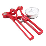 Maxbell Maxbell Bike Spoke Tension Meter Deluxe Bicycle Spoke Tensiometer Watch Wheel Tool Red Mechanical
