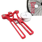 Maxbell Maxbell Bike Spoke Tension Meter Deluxe Bicycle Spoke Tensiometer Watch Wheel Tool Red Mechanical